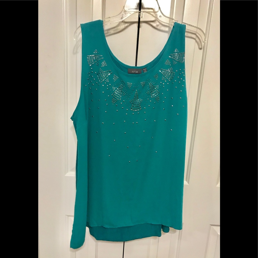 Decorated tank top